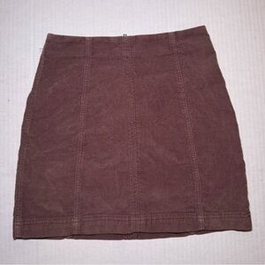 Free People Corduroy Skirt
